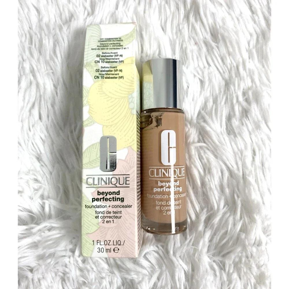 Clinique Beyond Perfecting Foundation Concealer 1oz CN 10 Alabaster VF